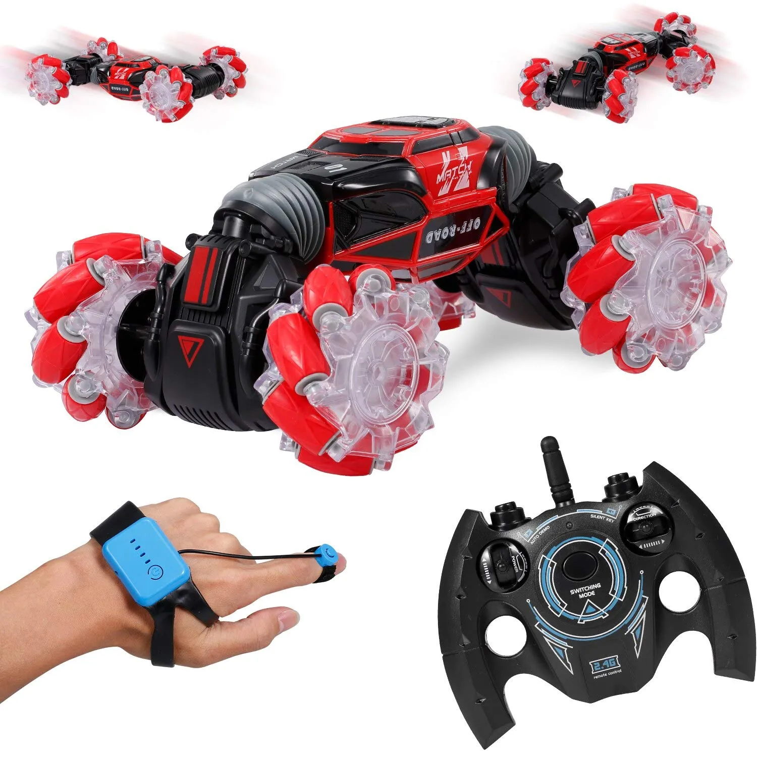 1:18 Deform Remote & Gesture Control Stunt Car