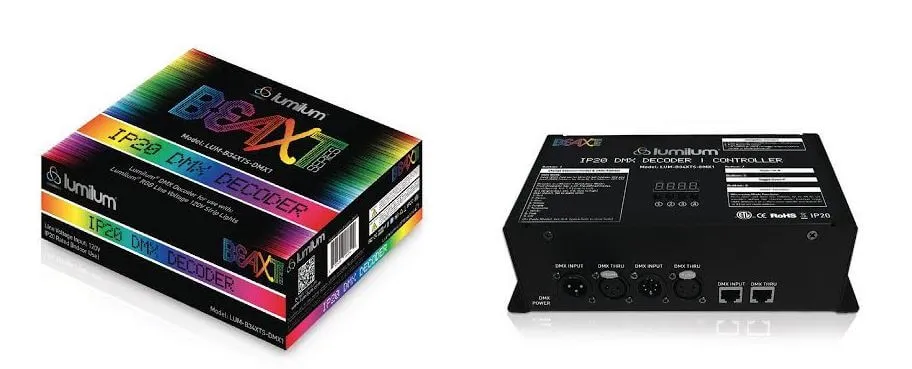 120V RGB LED Strip Lights - DMX Decoder