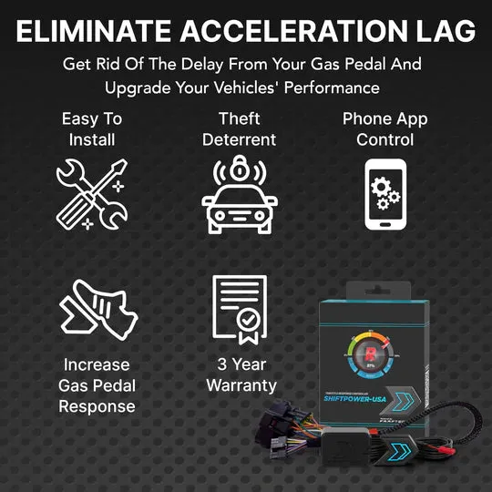 2012 - 2023 TOYOTA CAMRY Throttle Response Controller | ShiftPower