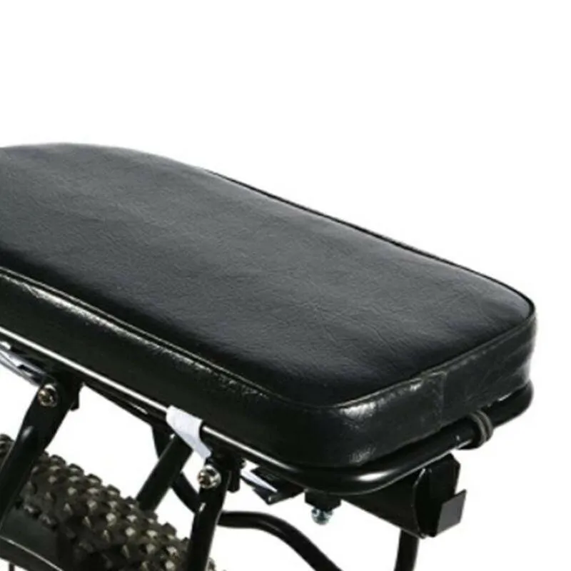 2023 New Bicycle Back Seats Cushion Mountain Bike Seat Plate Rear Shelf Thickened Saddle Accessories