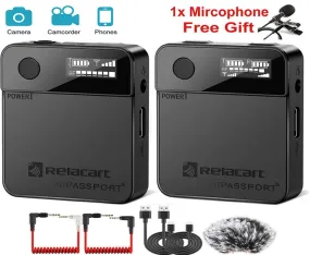 2.4G Wireless Lavalier Microphone System (US STOCK Only)