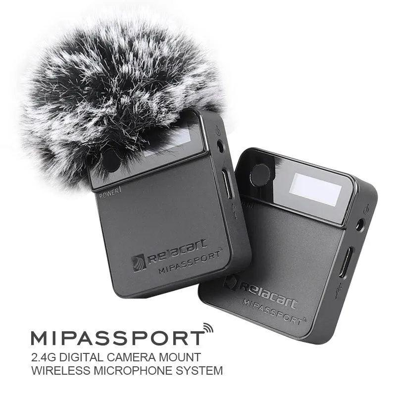 2.4G Wireless Lavalier Microphone System (US STOCK Only)