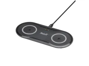 3sixT Elfin Dual 10W 10W Wireless Charger with AC