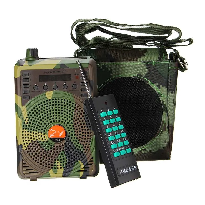 48W/38W Hunting Decoy Calls - Electronic Bird Caller- MP3 Speaker Remote Controller Kit