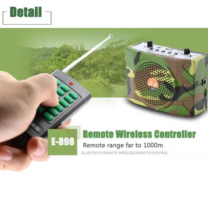 48W/38W Hunting Decoy Calls - Electronic Bird Caller- MP3 Speaker Remote Controller Kit