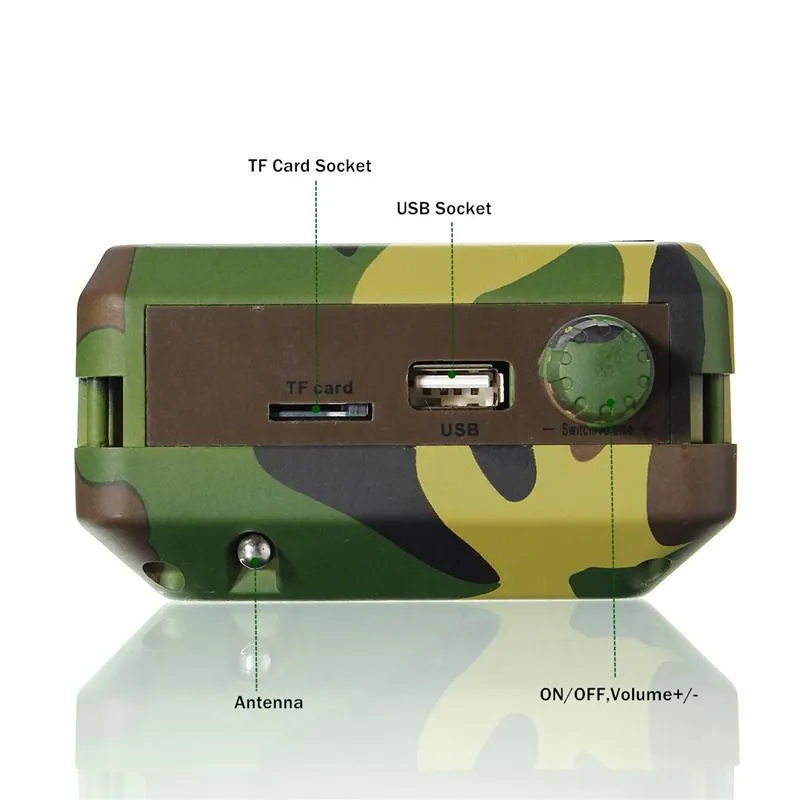 48W/38W Hunting Decoy Calls - Electronic Bird Caller- MP3 Speaker Remote Controller Kit