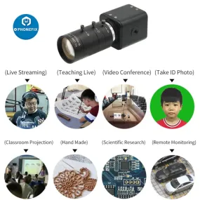 6-60mm F1.6 Lens 2.0MP 60FPS 1080p HDMI Industry Camera