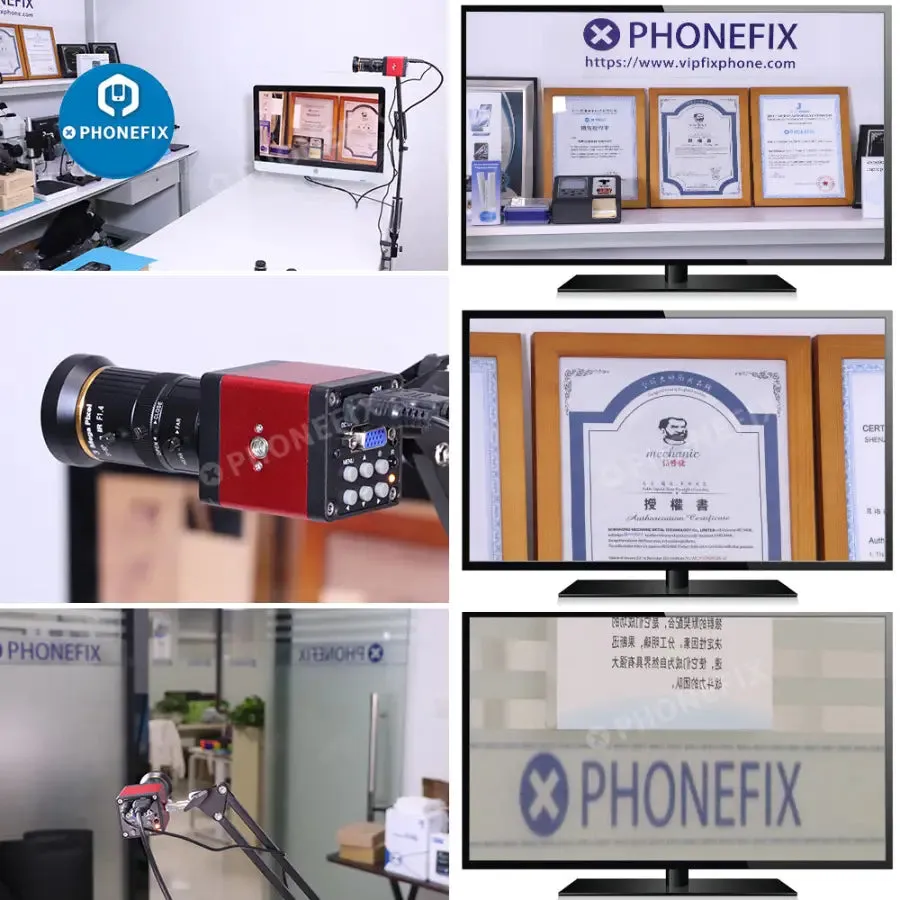 6-60mm F1.6 Lens 2.0MP 60FPS 1080p HDMI Industry Camera