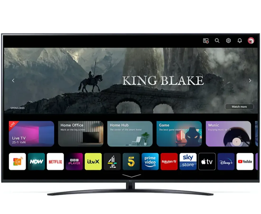 75" UR81 4K UHD Smart TV