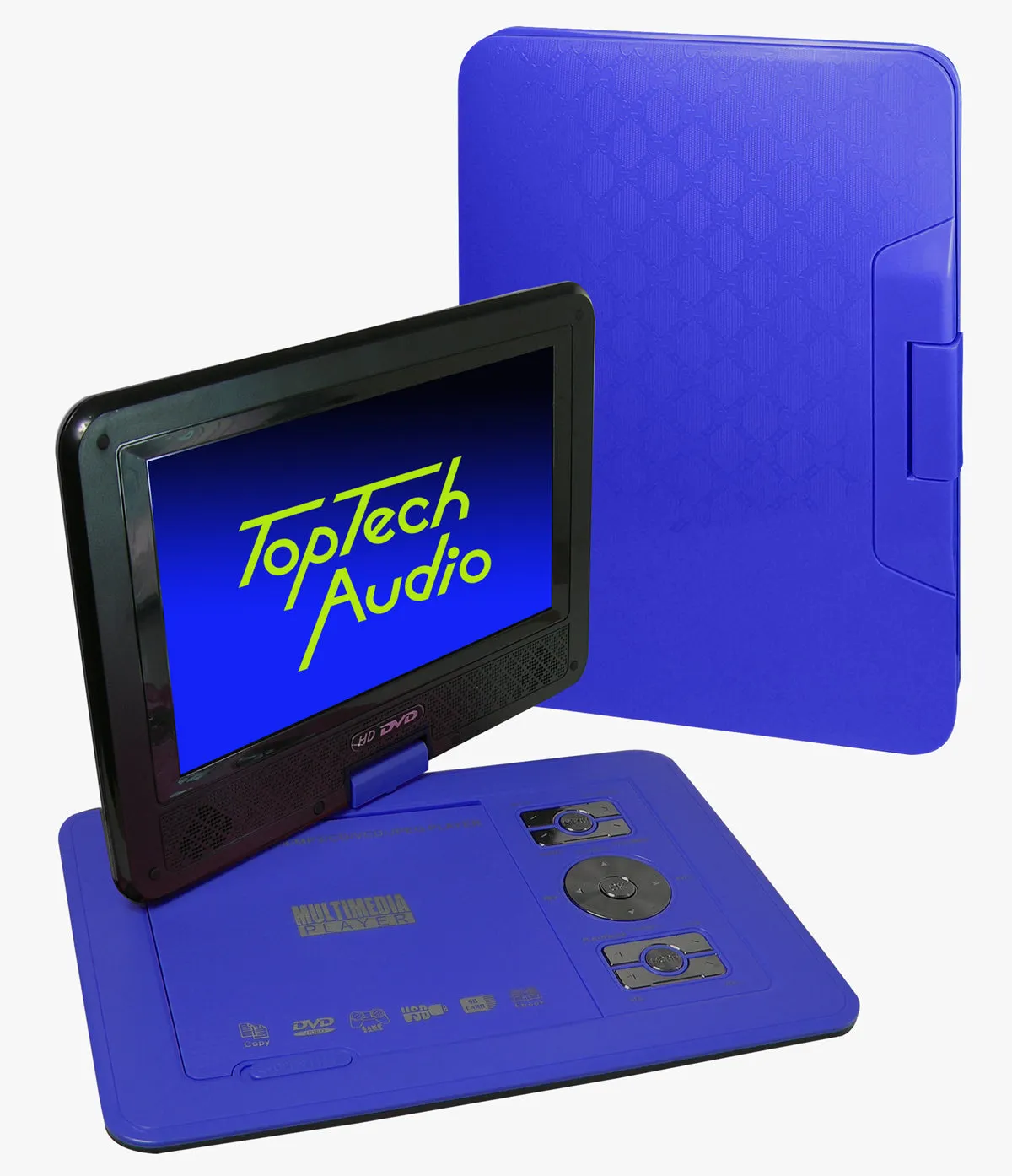 9-Inch Multi-Media Player with Built-in Games and Rechargeable Battery