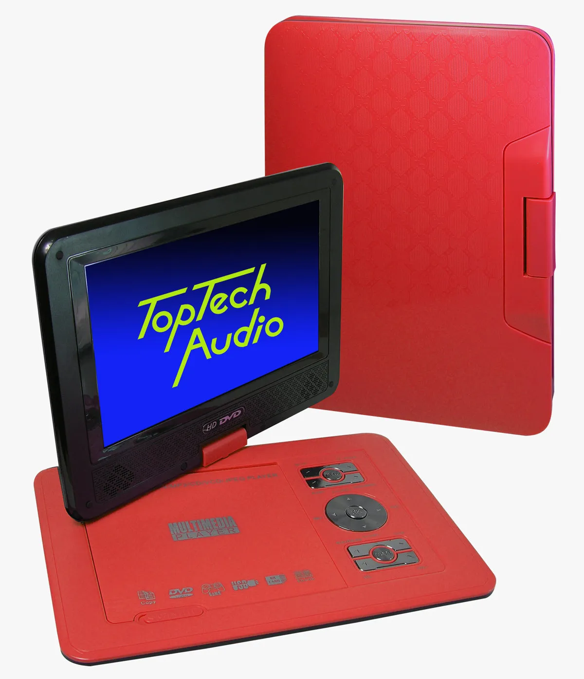 9-Inch Multi-Media Player with Built-in Games and Rechargeable Battery