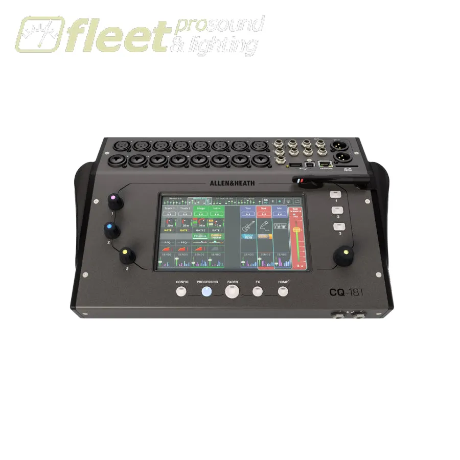 Allen & Heath CQ-18T Ultra-Compact 18-In/8-Out Digital Mixer with Wi-Fi