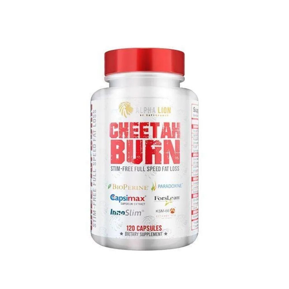 Alpha Lion Cheetah Burn 120 Capsules