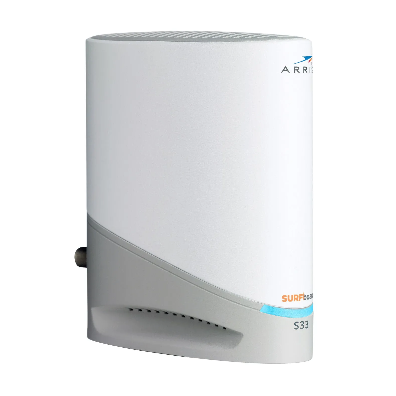 Arris S33 Surfboard DOCSIS 3.1 Multi-Gigabit Cable Modem, 2.5 Gbps Ethernet, Compatible with Cox, Spectrum, Xfinity