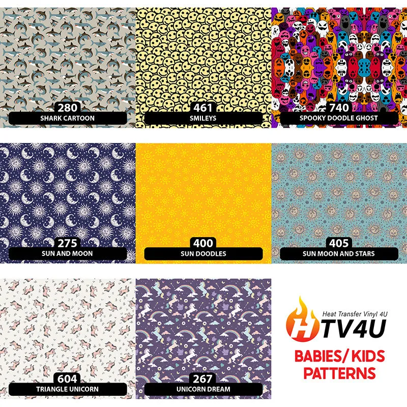 Babies / Kids Orajet 3164 Patterned Adhesive Vinyl (11" x 12")