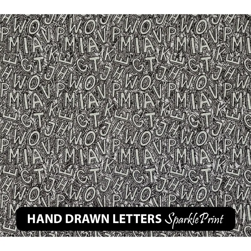 Babies / Kids Sparkleprint Patterned HTV (13.5" x 12")