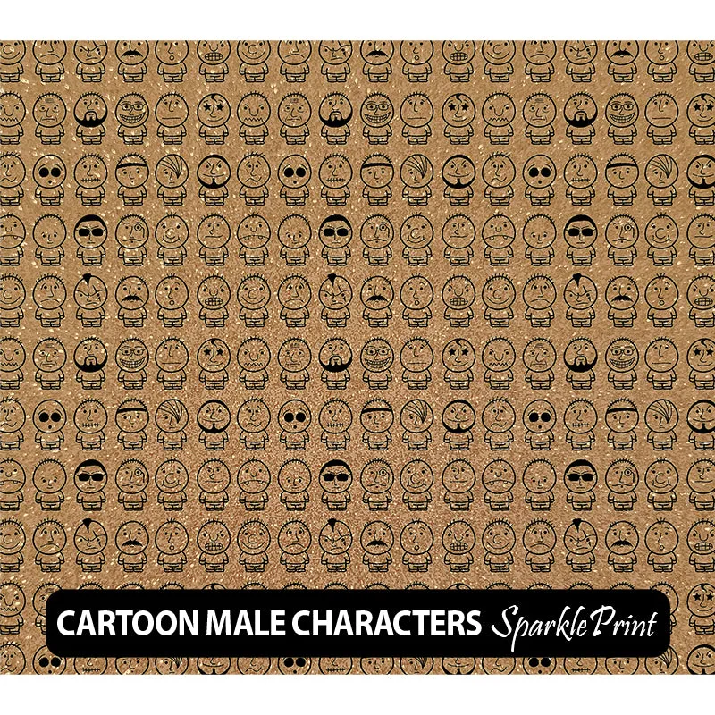 Babies / Kids Sparkleprint Patterned HTV (13.5" x 12")
