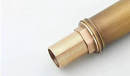 Bamboo Shape Single Handle Hot and Cold Water Faucet