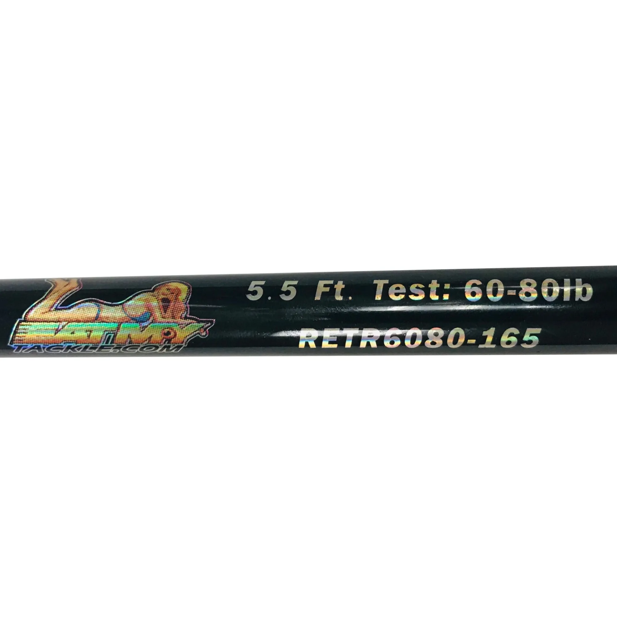 Black & Blue Roller Guide Boat Rod