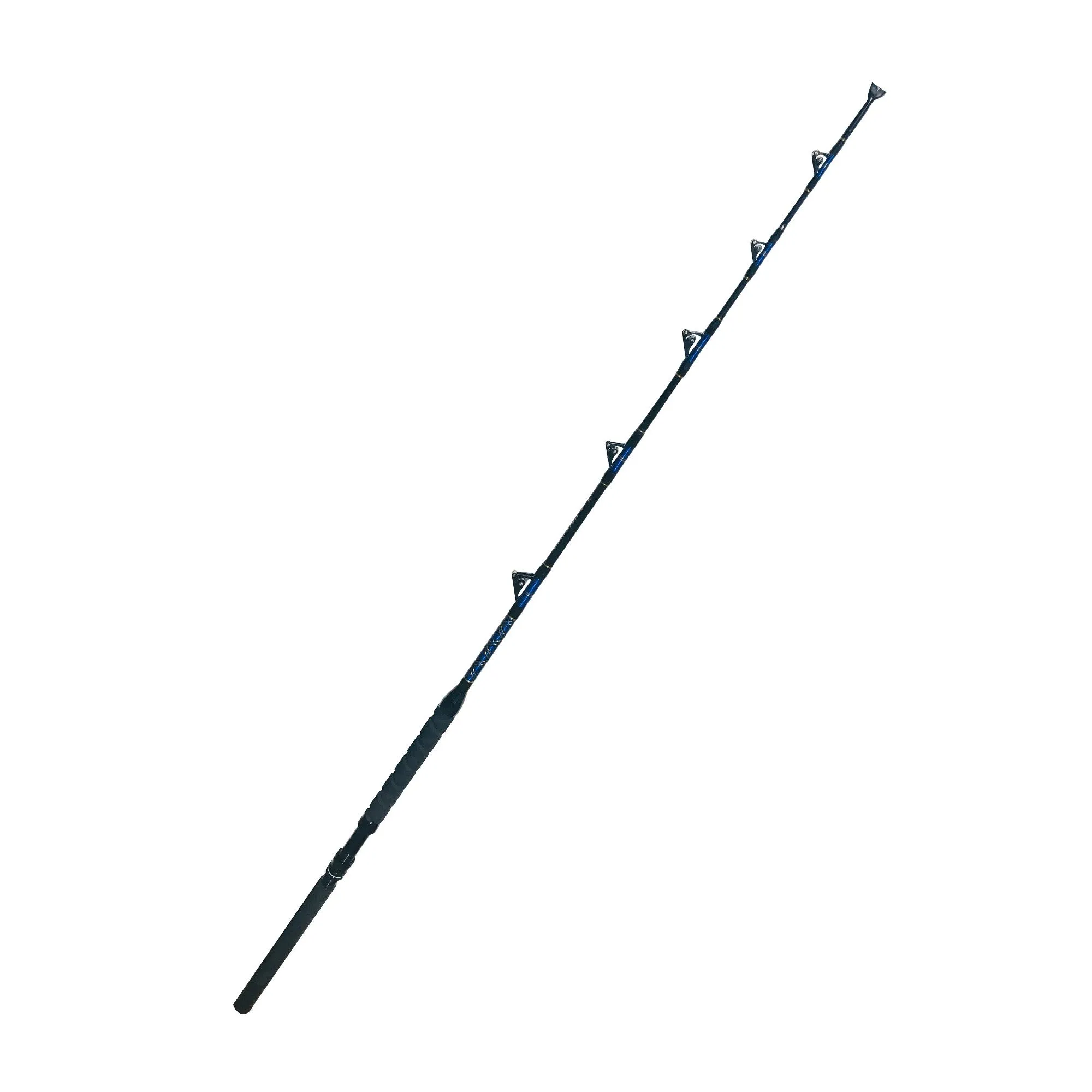 Black & Blue Roller Guide Boat Rod