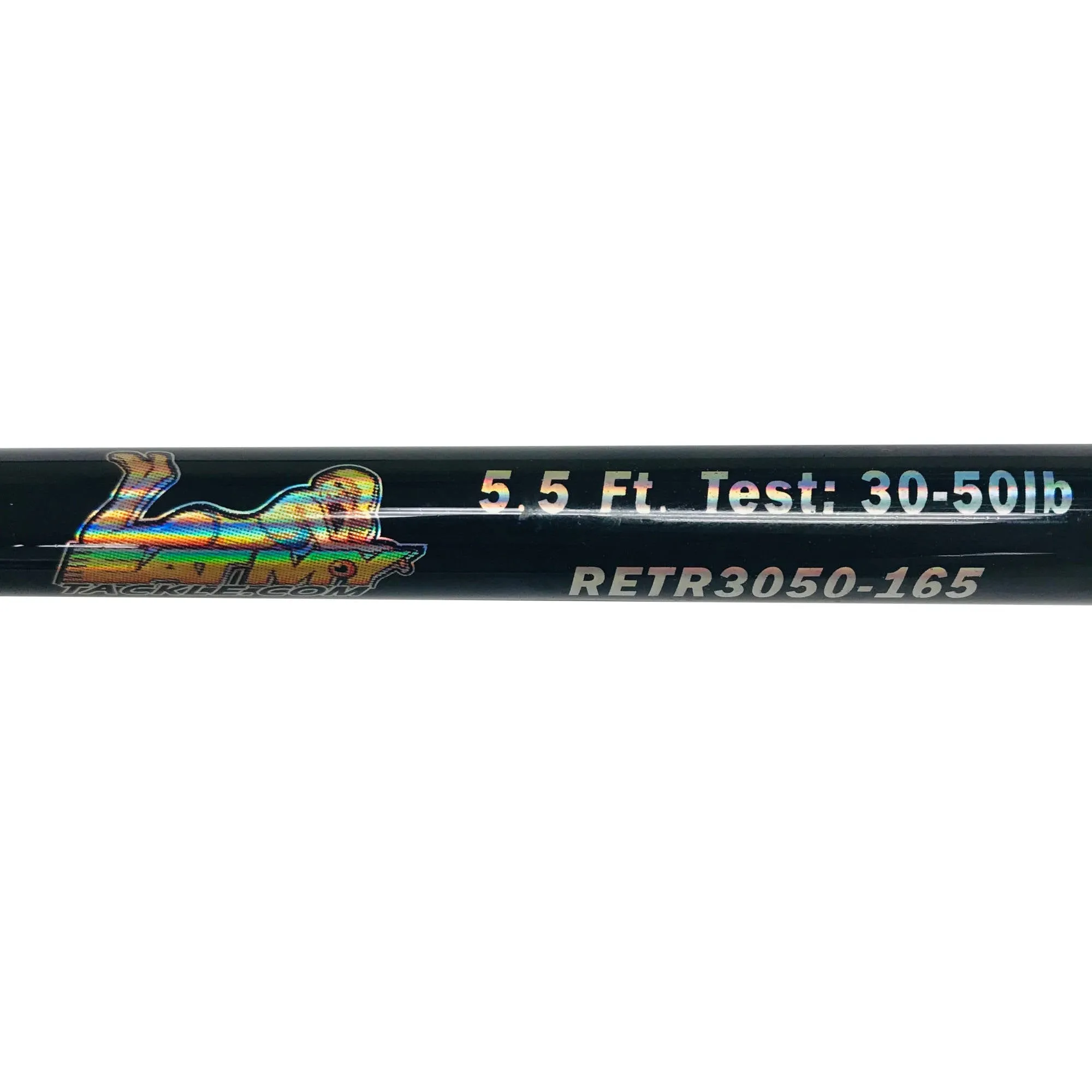 Black & Blue Roller Guide Boat Rod