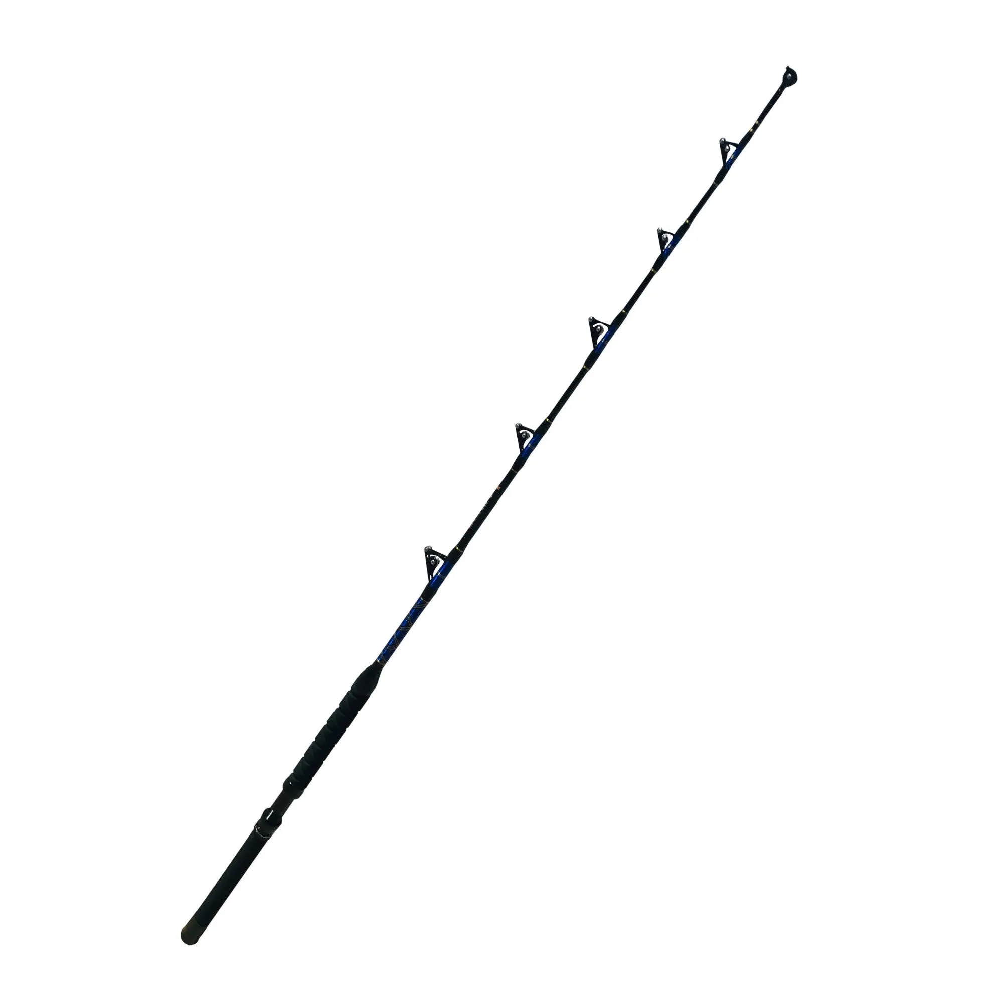 Black & Blue Roller Guide Boat Rod