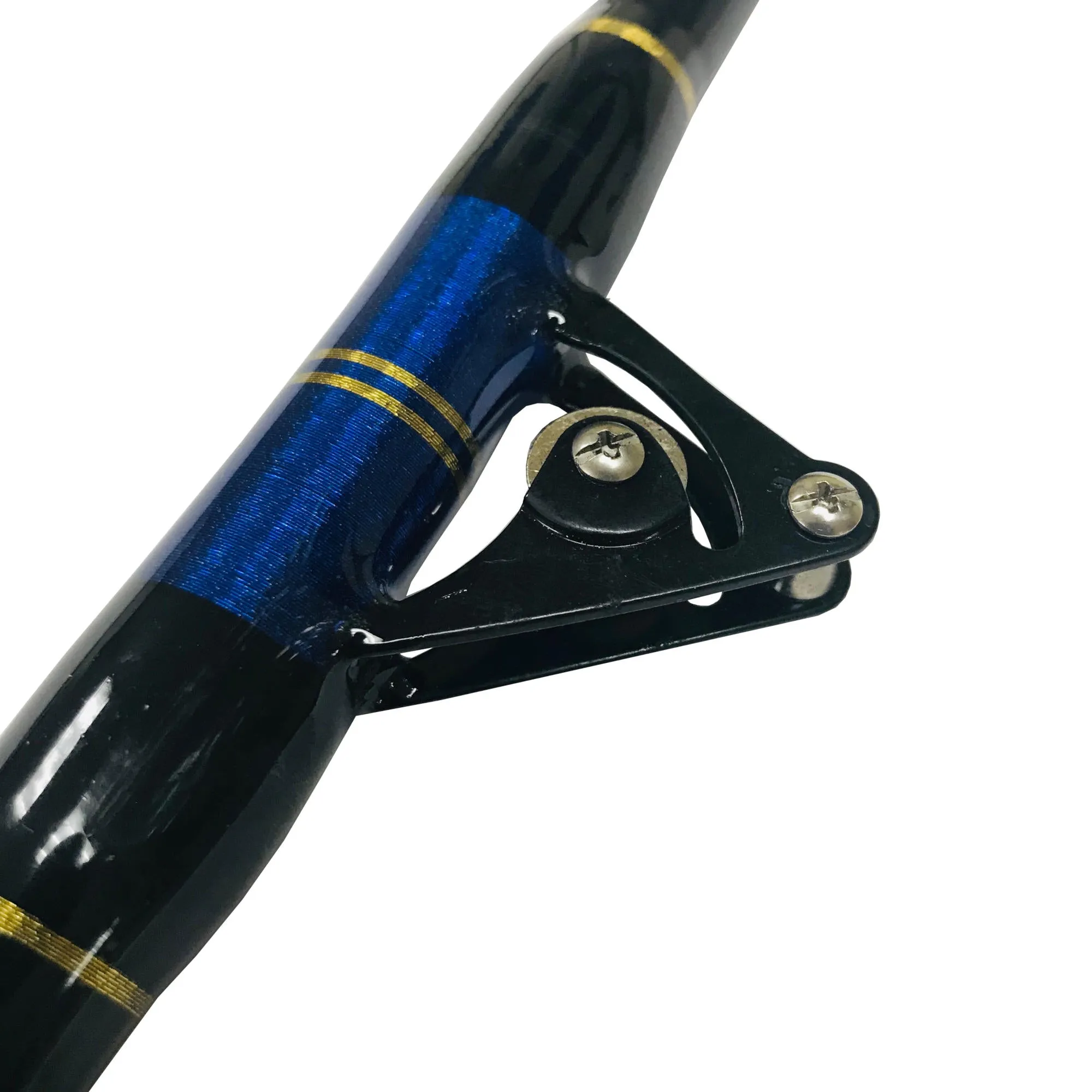 Black & Blue Roller Guide Boat Rod