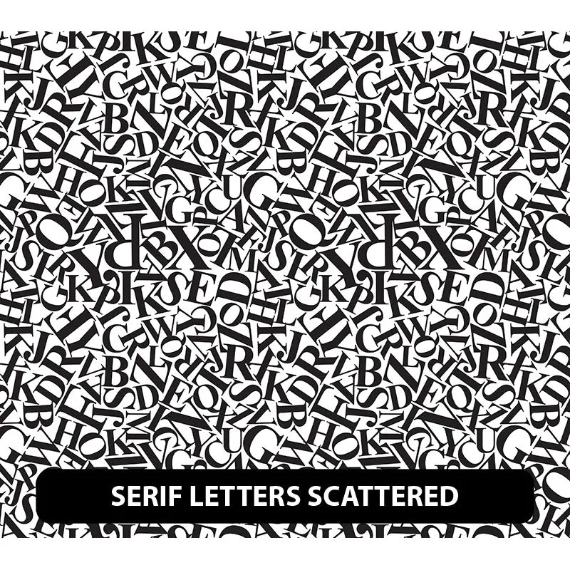 Black & White Orajet 3164 Patterned Adhesive Vinyl (11" x 12")