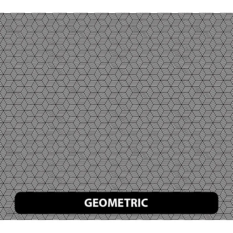 Black & White Orajet 3164 Patterned Adhesive Vinyl (11" x 12")