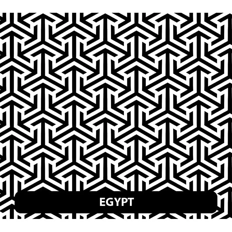 Black & White Orajet 3164 Patterned Adhesive Vinyl (11" x 12")