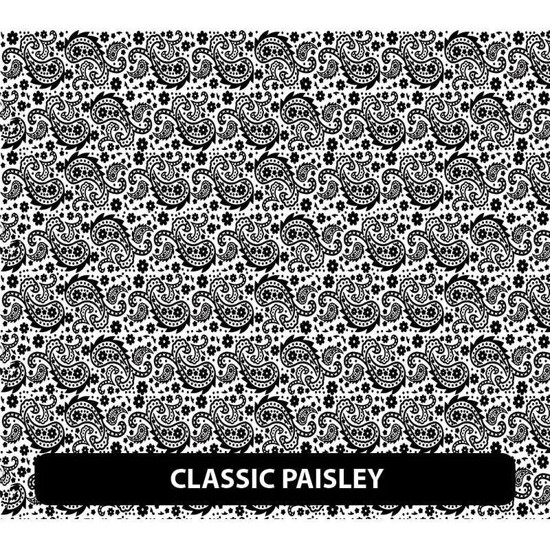 Black & White Orajet 3164 Patterned Adhesive Vinyl (11" x 12")