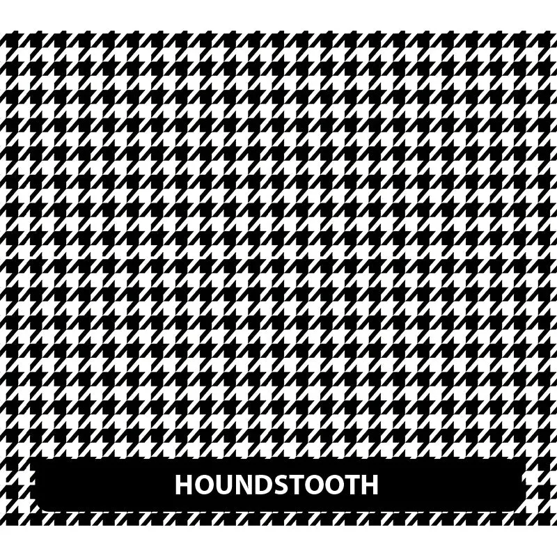 Black & White Orajet 3164 Patterned Adhesive Vinyl (11" x 12")