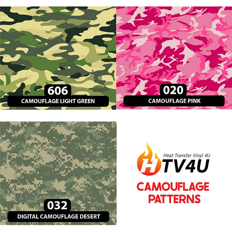 Camouflage Orajet 3164 Patterned Adhesive Vinyl (13.5" x 12")