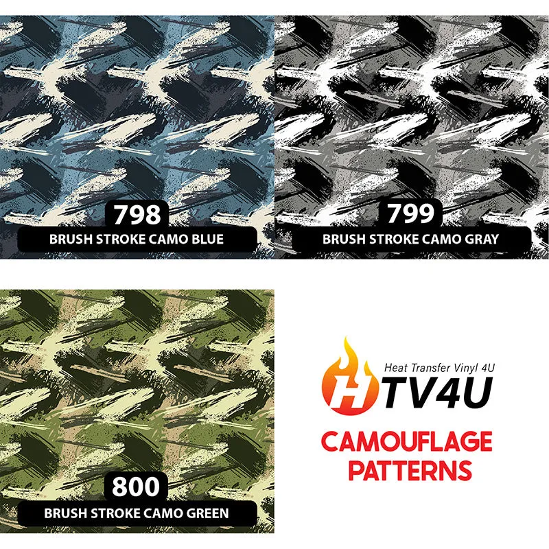 Camouflage Orajet 3164 Patterned Adhesive Vinyl (13.5" x 12")