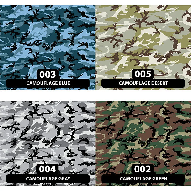 Camouflage Orajet 3164 Patterned Adhesive Vinyl (13.5" x 12")