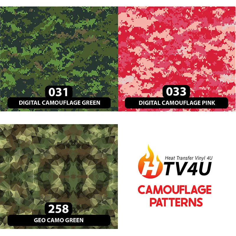Camouflage Orajet 3164 Patterned Adhesive Vinyl (13.5" x 12")