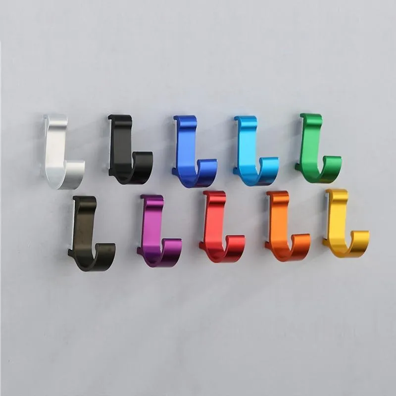 Candy Color Clothes Hanger And Towel Bathroom Hooks