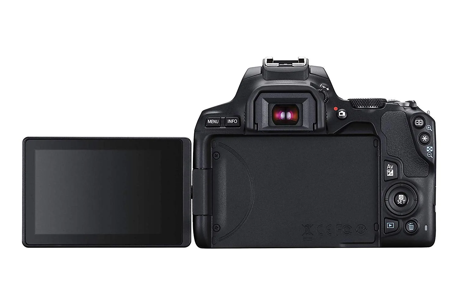 Canon EOS 250D EF-s 18-55mm f/4-5.6 DC III Lens - Black