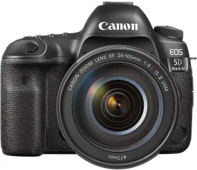 Canon EOS 5D Mark IV DSLR With EF 24-105mm f/4L IS II USM Kit - 1483C010