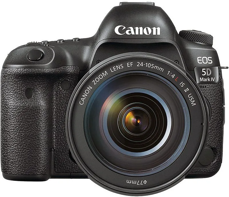 Canon EOS 5D Mark IV DSLR With EF 24-105mm f/4L IS II USM Kit - 1483C010