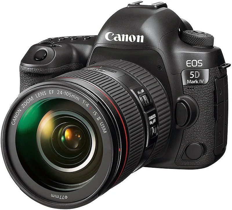 Canon EOS 5D Mark IV DSLR With EF 24-105mm f/4L IS II USM Kit - 1483C010