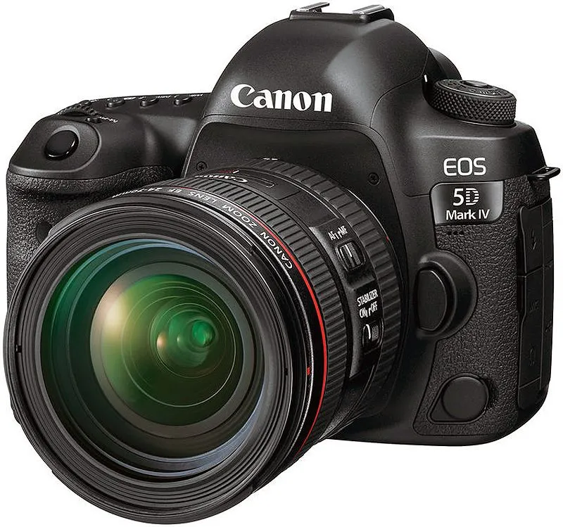 Canon EOS 5D Mark IV DSLR With EF 24-70mm f/4L IS USM Kit - 1483C018