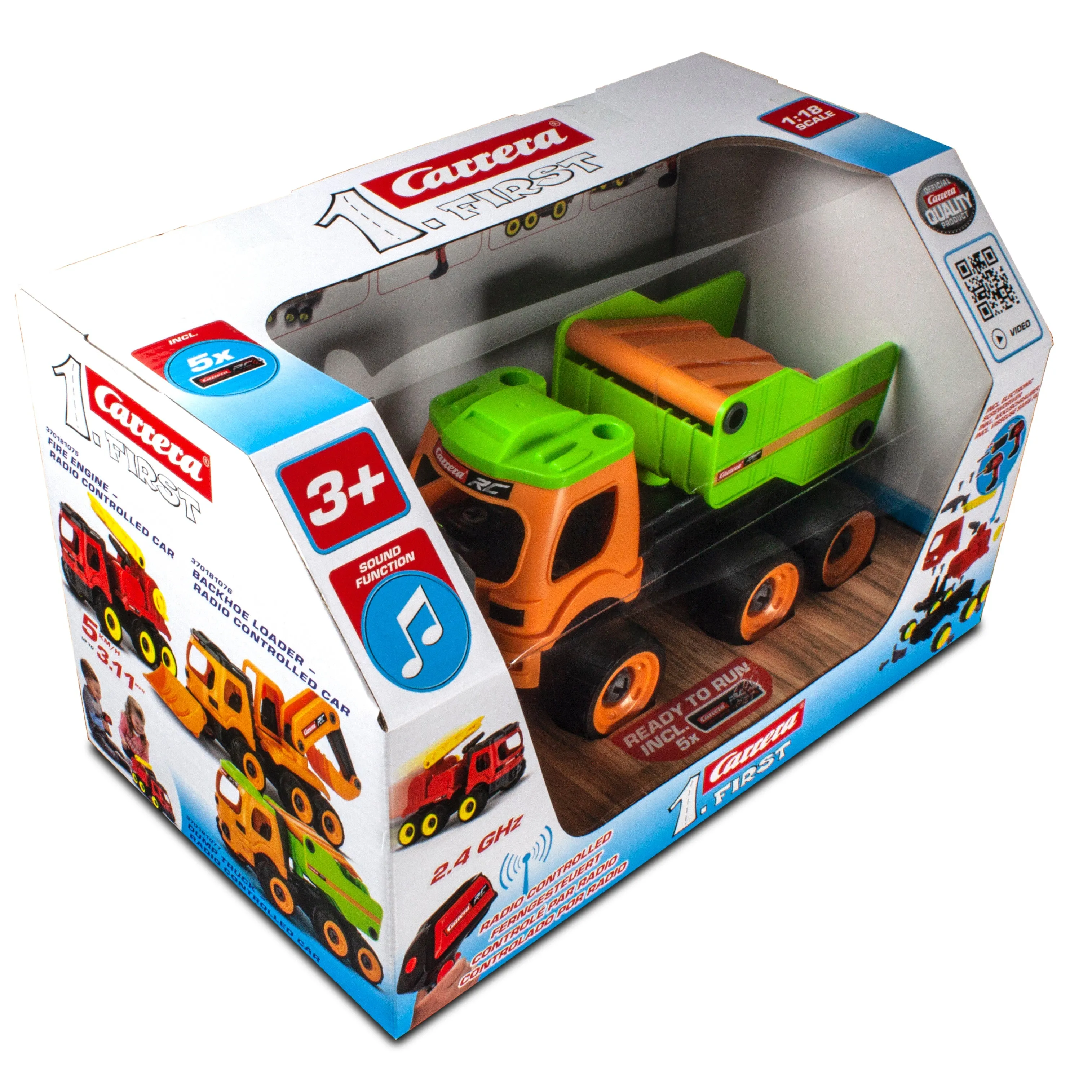 Carrera Remote Control First Dump Truck