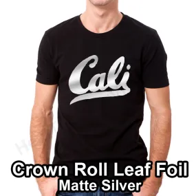 Crown's Matte Silver Foil 12" x 10 Feet (Roll)