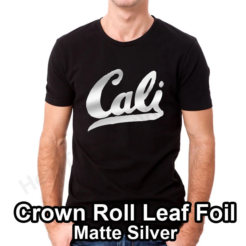 Crown's Matte Silver Foil 12" x 10 Feet (Roll)