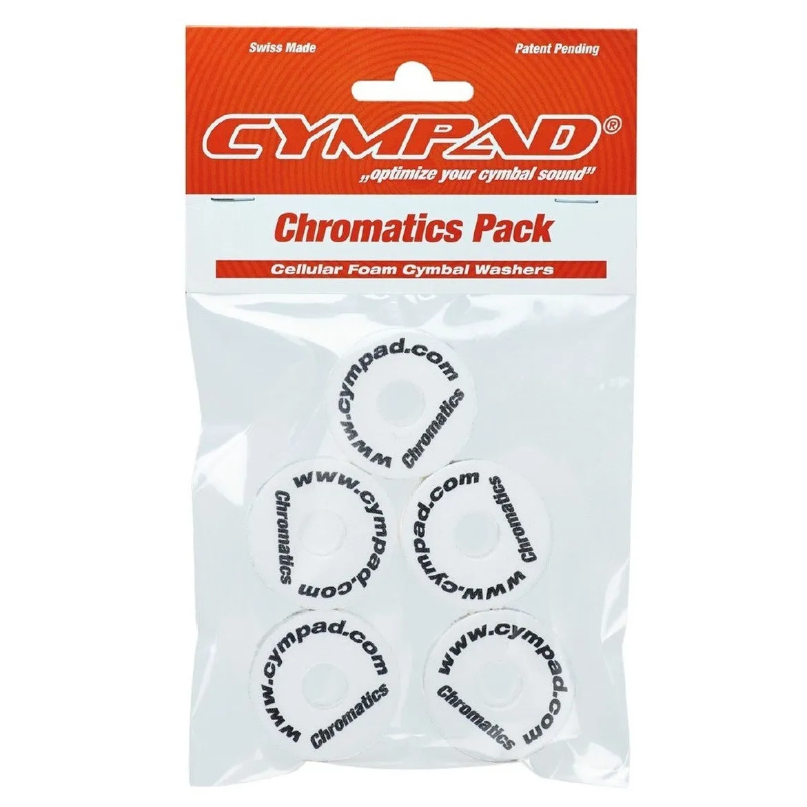 Cympad Chromatics 40/15mm Set, White