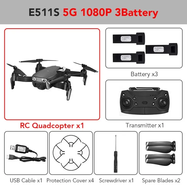 Dynamic Follow WIFI FPV Video With 5G 1080P Camera RC Drone