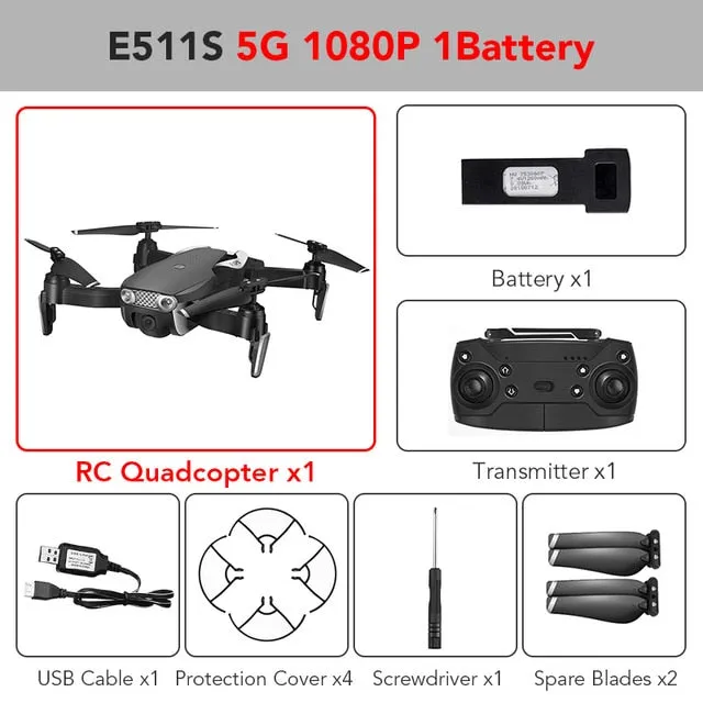 Dynamic Follow WIFI FPV Video With 5G 1080P Camera RC Drone