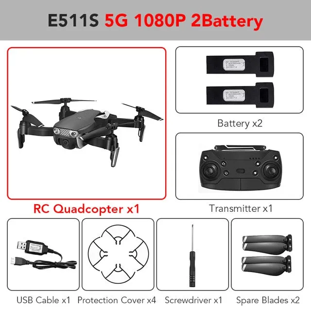 Dynamic Follow WIFI FPV Video With 5G 1080P Camera RC Drone