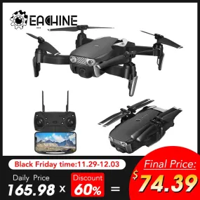 Dynamic Follow WIFI FPV Video With 5G 1080P Camera RC Drone